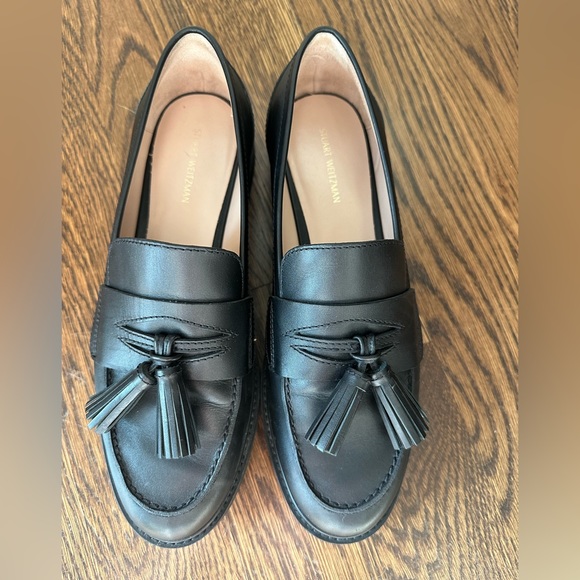 Stuart Weitzman, Adriana loafer. Black. Size 10. - Picture 2 of 8